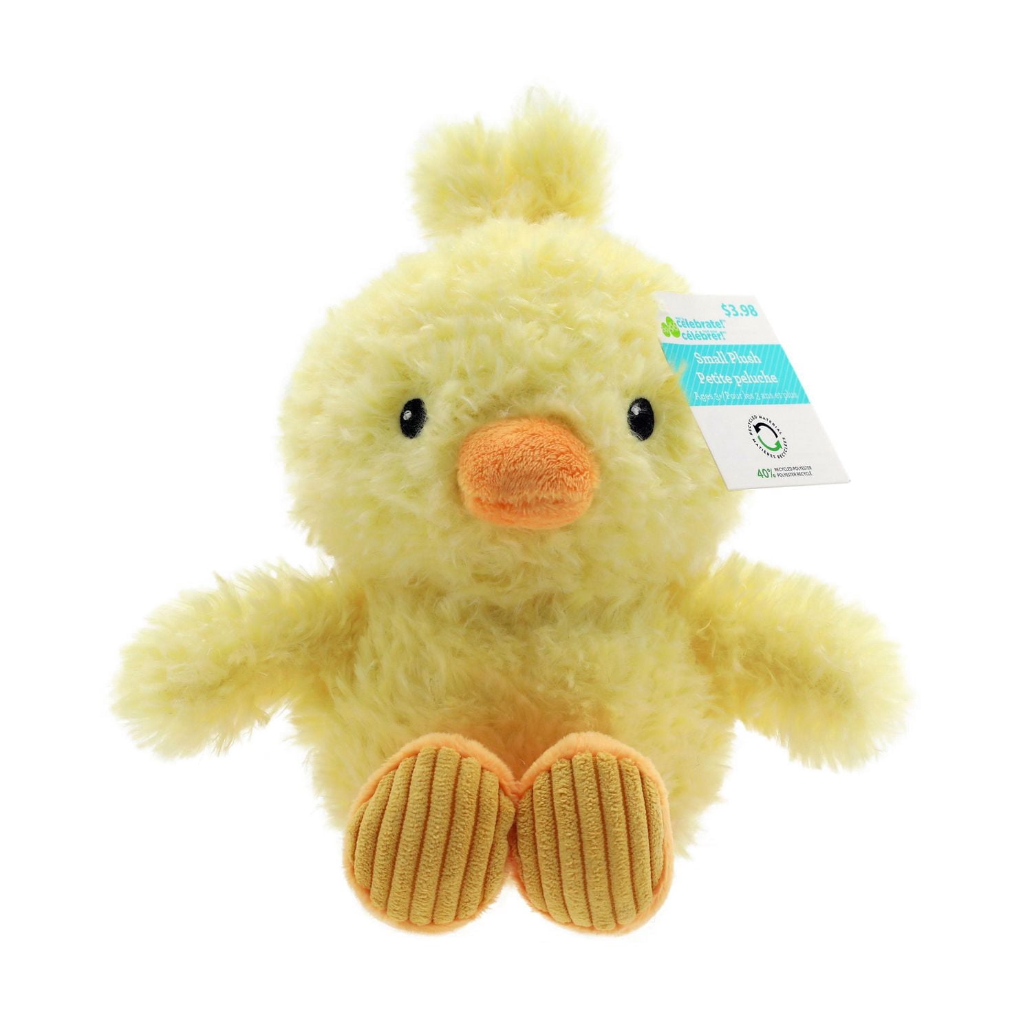 Façon de célébrer la peluche de poussin de petite ferme