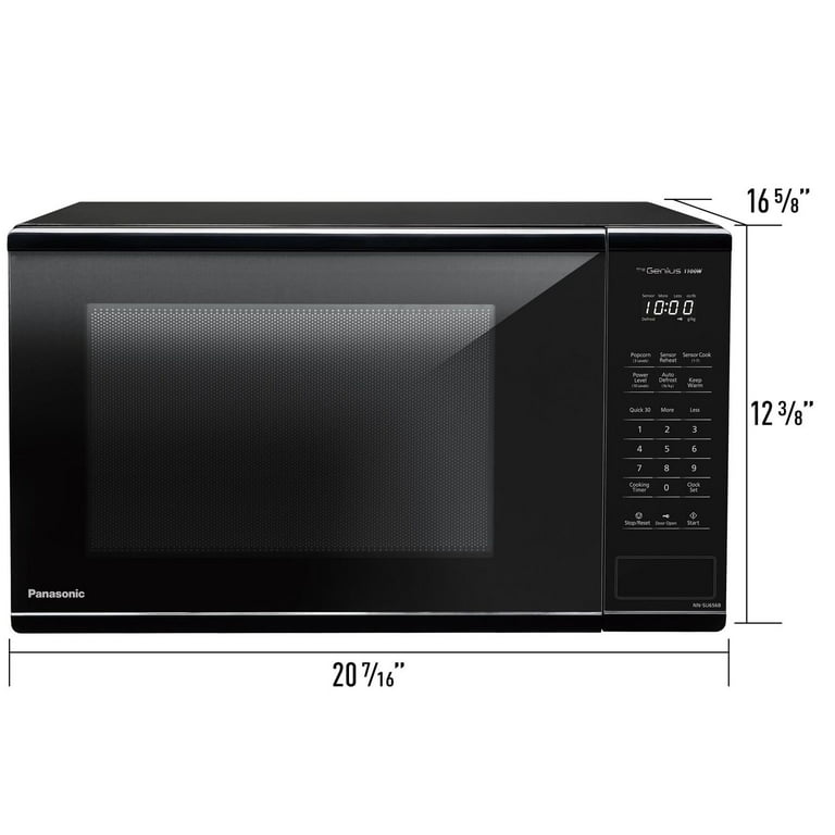 Panasonic 1.3 Cu ft. 1100W Genius Sensor Microwave Oven
