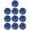 A, variant on 10 Pack Disposable Paper Plates with Star Pattern for Party Events and Gatherings Durable Round Tableware