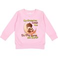 thumbnail image 2 of Inktastic My Grandma Loves Me to the Moon and Back Toddler Sweatshirt, 2 of 4