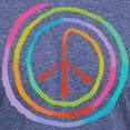 thumbnail image 3 of CafePress - Spiral Peace2 T Men's Deluxe T Shirt - Mens Tri-blend T-Shirt, 3 of 4