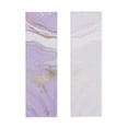 thumbnail image 2 of Lsque Lavender Glitter Foil Stripes Printed Cooling Towel (40"x 12"), Ice Towel, Microfiber, Soft Breathable Chilly Towel for Yoga, Sport, Gym, Workout, Fitness, Running, 2 of 9