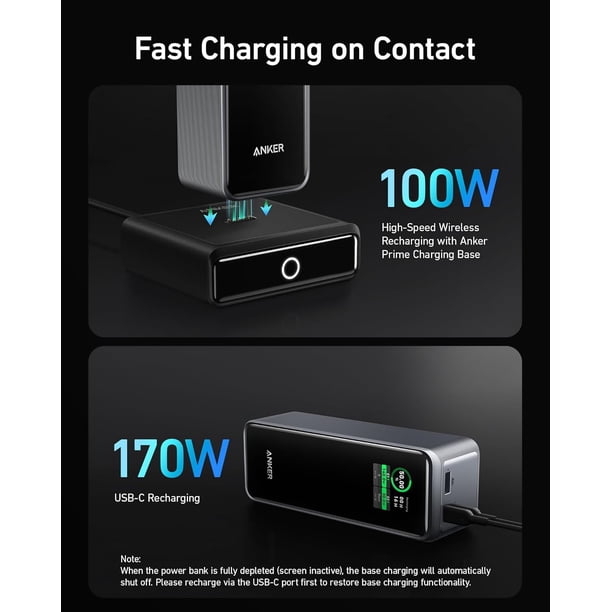 Free Shipping! Anker Prime 27,650mAh Power Bank (250W) with 100W