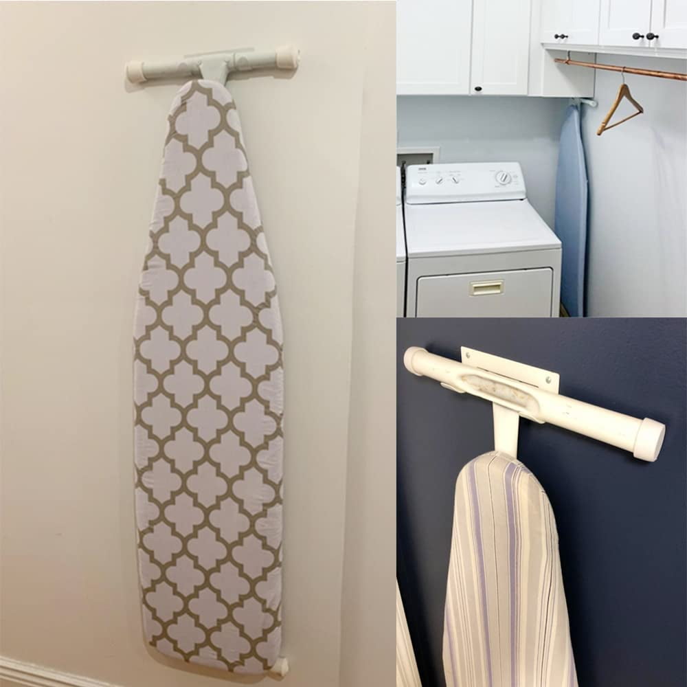 Ironing board storage rack deals