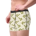 thumbnail image 3 of Bingfone Green Snake Men's Underwear - Casual Stretch Boxer Briefs-XX-Large, 3 of 7