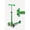 Green/Blue, variant on Micro Mini Deluxe LED 3-Wheel Kick Scooter with Adjustable Handlebar and Light-Up Wheels for Toddlers and Preschoolers, Ages 2-5