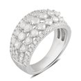 thumbnail image 2 of 2.00 Carat T.W Diamond Sterling Silver Anniversary Ring. (I-J/I2-I3), 2 of 3