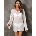thumbnail image 2 of Cogild Women's Hollow Out Bikini Cover-up Pullover Beachwear, 2 of 9