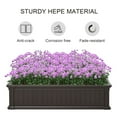 thumbnail image 4 of Outsunny Plastic Cultivation Bed Flower, Veggie Planter for Garden, Backyard, 4 of 10