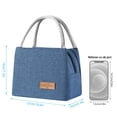thumbnail image 6 of Ongmies Lunch Bag Clearance on Sale Meal Bag, Reusable Bag, Beach Cooler Bag, Lunch Bag Cooler Bag, Office School Picnic Beach Leakproof Lunch Box Kitchen Blue, 6 of 9
