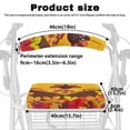 thumbnail image 6 of HELLHERO Turkeys Rollator Walker Seat Back Covers Machine Washable Walker Covers Non-Slip Fit Soft for Parks, 6 of 7
