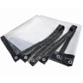 thumbnail image 1 of Perforated Waterproof Tarpaulin, Transparent, Foldable, 1 of 4