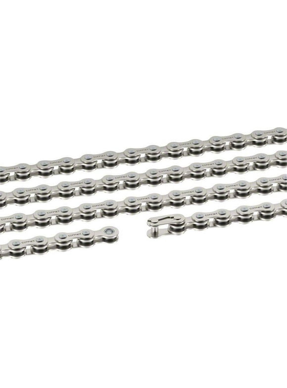 Connex 7R8 1/2 x 3/32 7-Speed Chain 112 Links Nickel Plated Steel