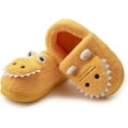 thumbnail image 5 of Kids Boys Girls Cute Cartoon Gator?Slippers?Winter Warm?Furry Animal House Shoes?Toddler?Indoor Bedroom Shoe, 5 of 6