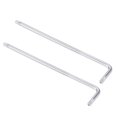 thumbnail image 1 of Unique Bargains Clé Torx Star Anti-Inviolable T20, Bras en L de 4,5 Pouces, Acier CR-V 2 Pack, 1 of 5