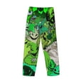 thumbnail image 6 of Oogie Boogie Men's Pajama Pants, Ultra-soft Comfy Casual Lounge Pants, Graphic Printed Sleep Pjs Bottoms With Drawstring Pockets, 6 of 8