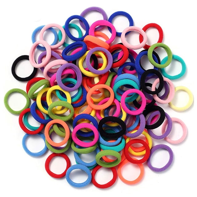 50 pzas ligas elásticas para el cabello de hule para mujer cola de caballo/Xuxinha moda para Meninas/accesorios para el cabello