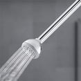 thumbnail image 4 of Shower Arm Extension - Metal Shower Head Extender with Brushed Finish, Lowers Existing Shower Head for Height Adjustment and Better Water Flow, 4 of 8