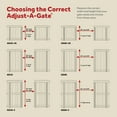thumbnail image 4 of Adjust-A-Gate Steel Frame Gate Building Kit, 60"-96 Inch Wide Opening (2 Pack), 4 of 10