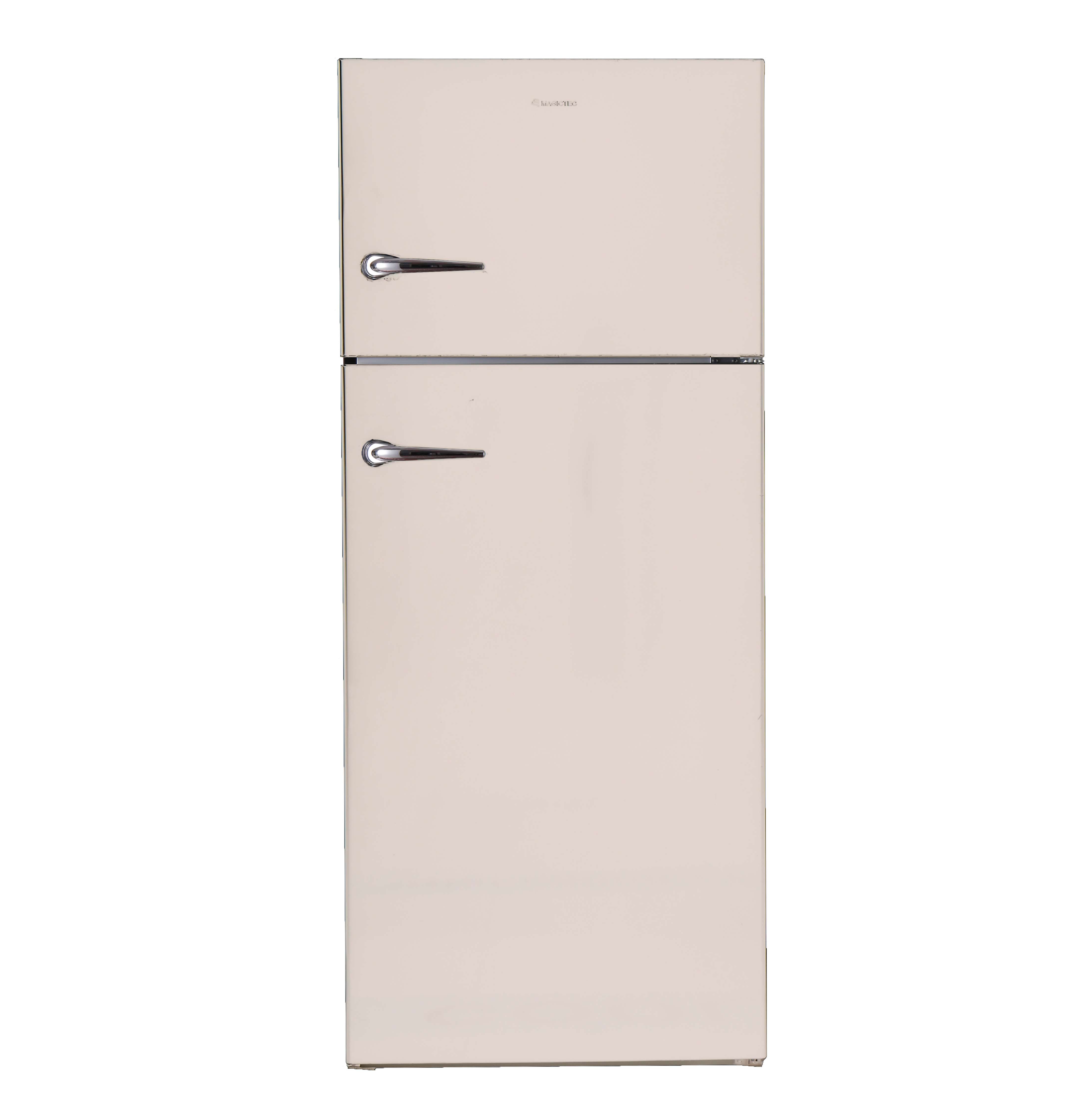 Conserv 30in RETRO Refrigerator 18cf Top Mount FACTORY INSTALLED ICE MAKER 110V