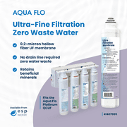 Aqua Flo 41407005 UF41407005 Under-Sink Water Filters Multi Filter 4-Stage Under-Sink Filtration System