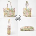 thumbnail image 4 of Qpednta Vintage Patchwork Tote Bag for Women, Lightweight Large Handbag, Soft Polyester Bible Tote Bags for Women for Work Gym Holiday Trips, 4 of 7