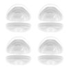 4pcs Nipple Storage Box Baby Pacifier Teat Container Portable Dustproof Soother Case