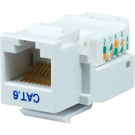 UPC: 0844660010449 | Monoprice Datacom Jack Cat6 Tooless White 1044