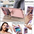 thumbnail image 5 of Compatible Flip Case for Motorola Razr Plus Case 2023 with Ring,Motorola Razr 40 Ultra Case Slim,Hard PC Lightweight Shockproof Cases for Motorola Razr 2023 Case Moto Razr Plus Case Stand Black, 5 of 7
