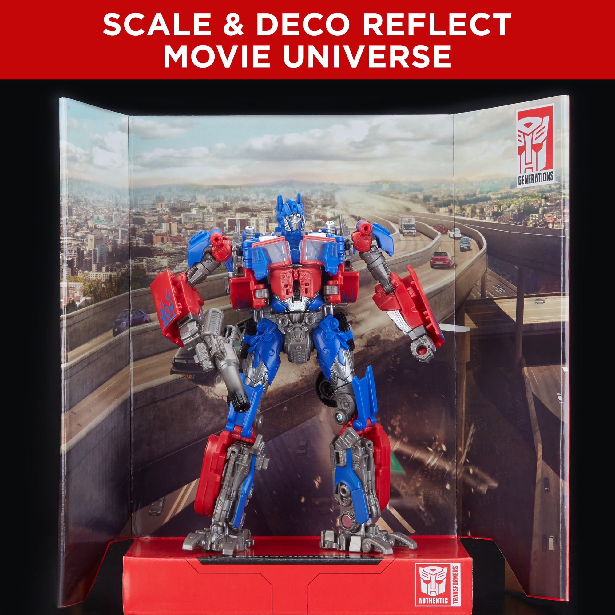 Transformers Studio Series 32 Voyager Class Movie 1 Optimus Prime Action Figure