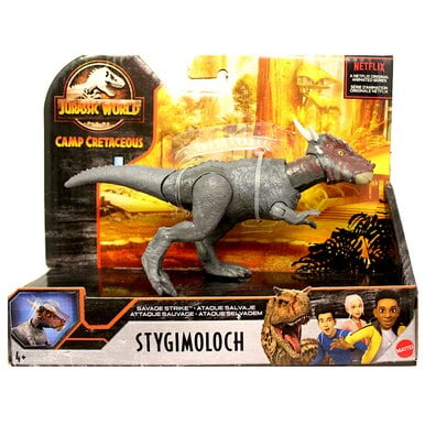 Jurassic World Camp Cretaceous Velociraptor Stygimoloch Plesiosaurus Monolopho 