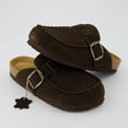 thumbnail image 5 of Cushionaire Canoe Genuine Suede Clogs for Women Footwear with Moc Toe Design – Casual Slip On Womens Shoes, 5 of 17