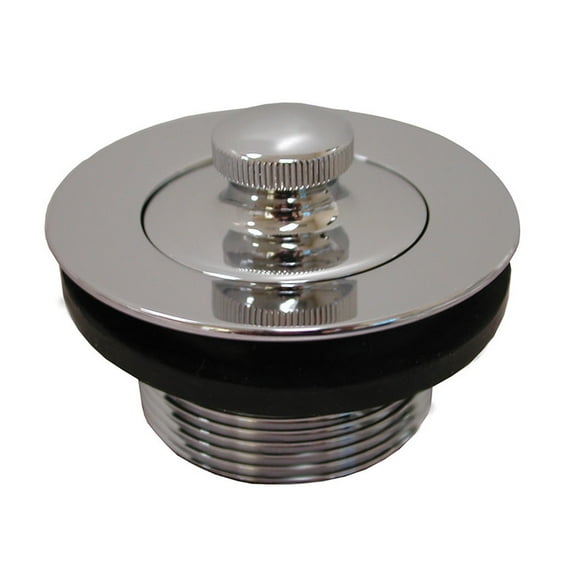 1-1/2" Chrome Plated Lift and Turn Tub Drain 1-7/8" OD ,PartNo P35060 JonesSteph