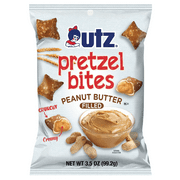 Utz Peanut Butter Filled Salted Pretzel Bites, 6-Pack 3.5 oz.(99.2g) Bags