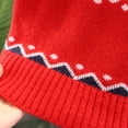thumbnail image 6 of YDOJG Sweater for Boys Girls Toddler Xmas Child Baby Cute Cartoon Turtleneck Christmas Outfits Tops Red, 6 of 9