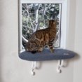 thumbnail image 1 of K&H Kitty Window Sill Perch Gray, 1 of 7