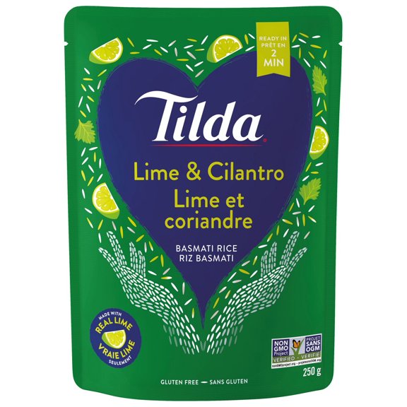Tilda Lime & Cilantro Steamed Basmati Rice