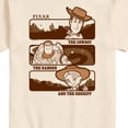 thumbnail image 3 of Toy Story 5 - The Cowboy, The Ranger, and the Sheriff - Men's Short Sleeve Graphic T-Shirt, 3 of 5