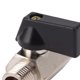 thumbnail image 4 of Gas Valve Ball Type Male Female Thread Thicken Brass Sandblasting for Household Tap Water 1/4, 4 of 5