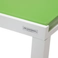 thumbnail image 2 of LeisureMod Marlin Patio Chaise Lounge Chair With Black Aluminum Frame Green, 2 of 17