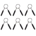 thumbnail image 1 of MasteelfCA 6 Pcs Pinces de Barre de Poids Pinces à Ressort Accessoires de Musculation, 1 of 7