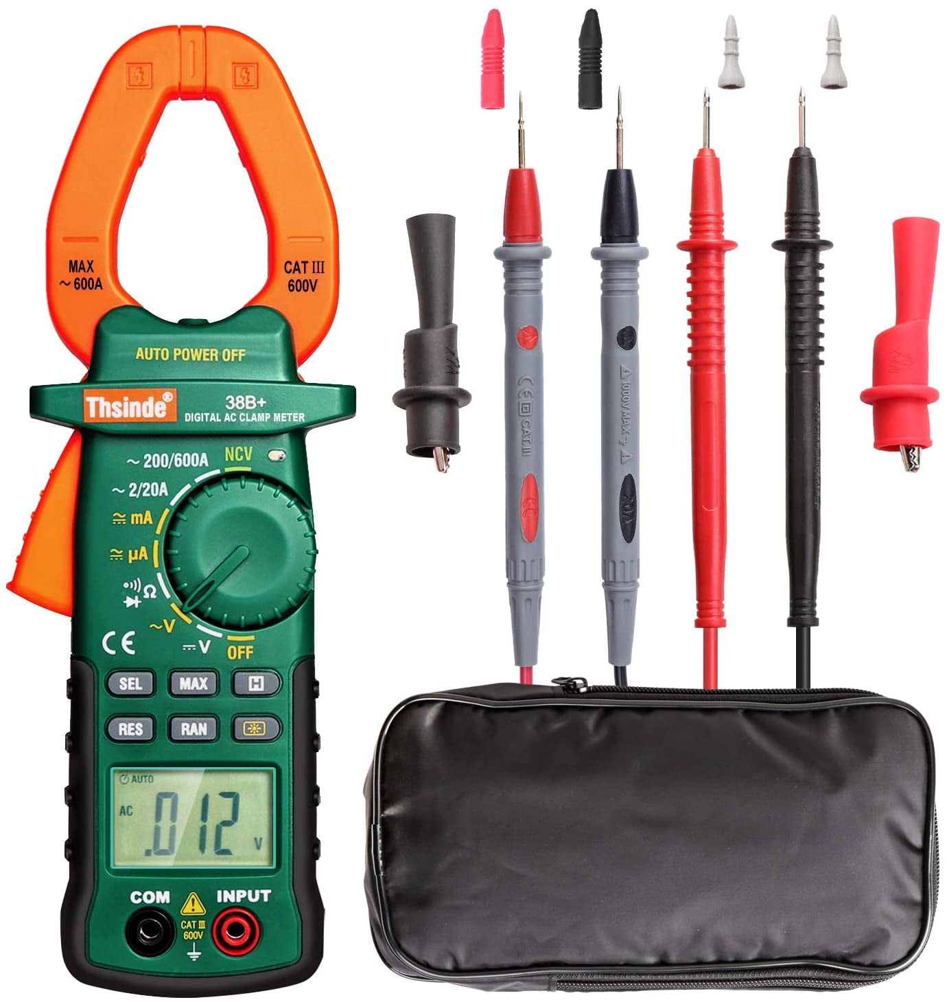 Digital Multimeter Current Resistance Capacitance Frequency Diode Hz Test Walmart Com Walmart Com