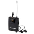 thumbnail image 1 of Receptor de audio Receptor de audio inalámbrico TAKSTAR WPM-300R con auricular en la oreja Receptor de petaca UHF Pantalla digital LED para estudio de escenario Interpretación simultánea Abanopi  Receptor de audio, 1 of 6