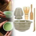 thumbnail image 1 of HUASHENG Matcha Whisk Set 5PCS Matcha Set Includes Matcha Bowl With Spout Chasen Whisk With Ceramic Holder Matcha Matcha Kit For For Matcha Lovers, 1 of 1