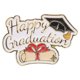 thumbnail image 1 of Broche de birrete de graduación para estudiantes y adultos Broche de solapa de metal para la temporada de graduación Broche decorativo para ropa y sombreros, 1 of 8