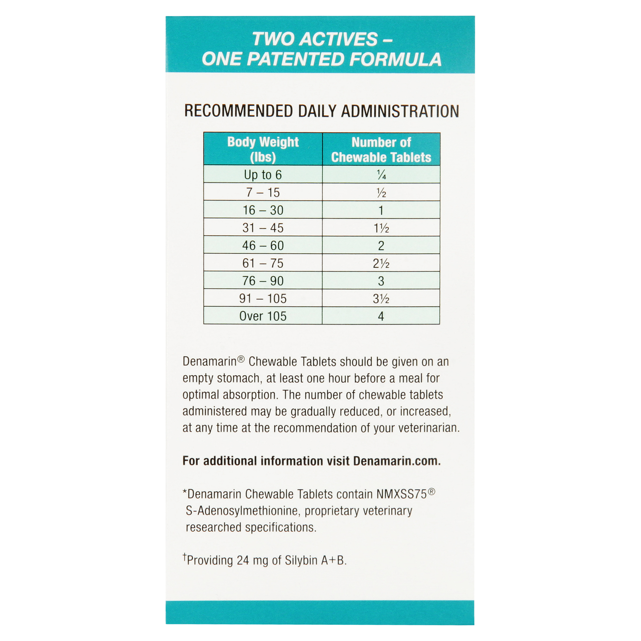 denamarin chewable 75 count