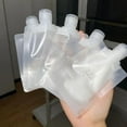 thumbnail image 6 of 12 Pcs Stand-up Empty Packaging Bags Portable Travel Liquid Clear Plastic Empty Packaging Bag, 6 of 9