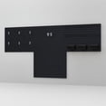 thumbnail image 3 of RST Brands Flow Wall 16 PC Plastic Garage Wall Storage Shelf Set in Black, 3 of 7
