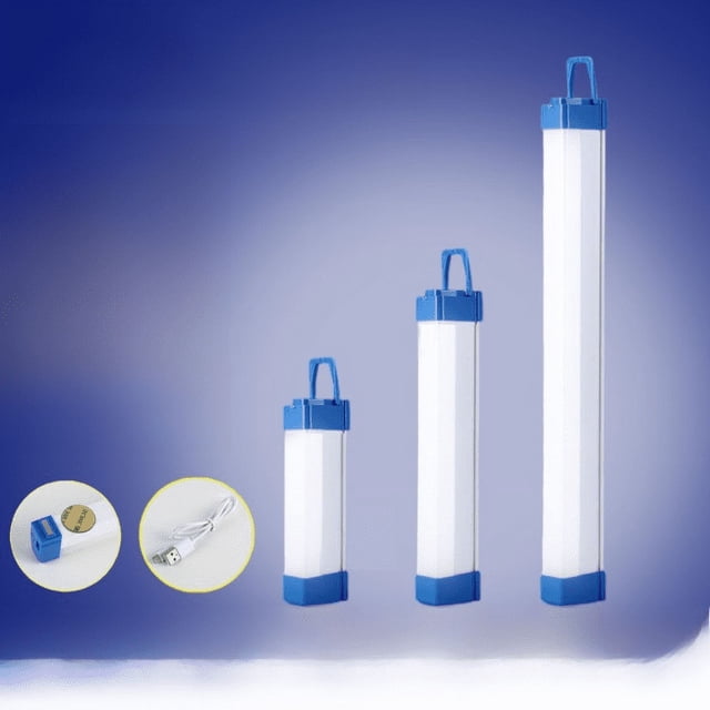 Luz de emergencia LED inalámbrica autoadhesiva con carga USB para exteriores, camping, mercado nocturno, iluminación de puestos, lámpara de emergencia para el hogar