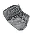 thumbnail image 3 of Funda para cabecera de cama elástica de 47'', extraíble y antipolvo, con respaldo Gris, 3 of 7
